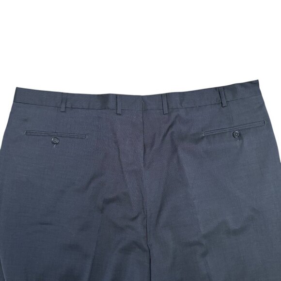 PAUL FREDRICK 100% Virgin Wool Dress Pants NWOT Made in Italy Pleated Mens Sz 44 - Picture 4 of 6